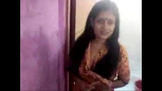 Indian Bhabhi Teasing Devar in Bathroom